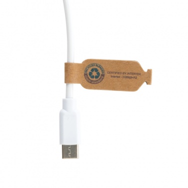 Logotrade Geschäftsgeschenke das Foto: Ontario 6-in-1 Kabel aus RCS recyceltem Kunststoff