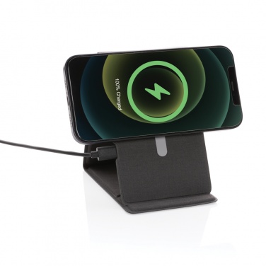 Logotrade Firmengeschenke das Foto: Artic magnetischer 10W Wireless Charging Smartphonehalter