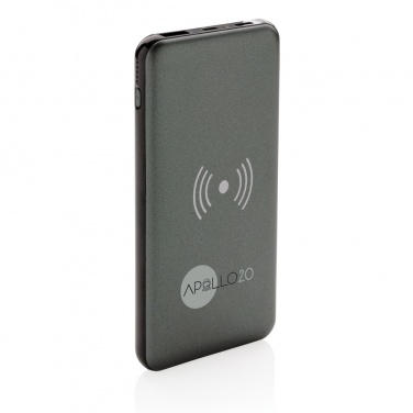 Logotrade Geschäftsgeschenke das Foto: 10.000 mAh FastCharging 10W Wireless Powerbank mit PD