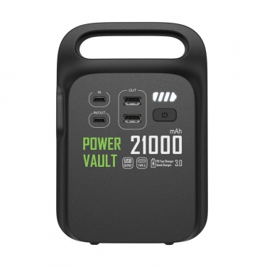 Logotrade Werbeartikel das Foto: Power Vault 21.000mAh tragbare Powerstation aus RCS rPlastik