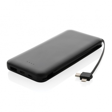 Logotrade Werbegeschenke das Foto: Lockhart 10.000mAh Powerbank aus RCS Kunststoff