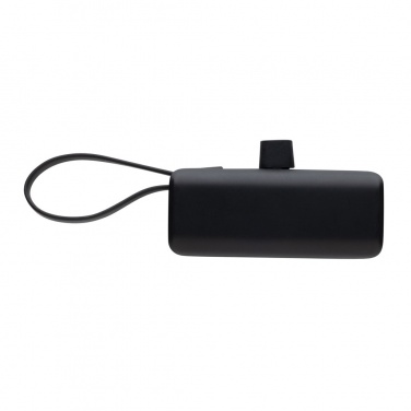 Logotrade Logogeschenke das Foto: Powerlink 3000mah Powerbank aus RCS rPlastic mit USB-C Kabel