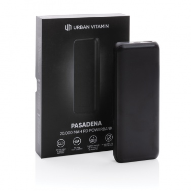 Logotrade Werbegeschenke das Foto: Urban Vitamin Pasadena 20.000mAh 18W PD Powerbank