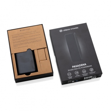 Logotrade Logogeschenke das Foto: Urban Vitamin Pasadena 20.000mAh 18W PD Powerbank