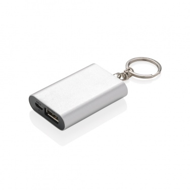 Logotrade Werbegeschenke das Foto: 1.000 mAh Schlüsselanhänger Powerbank