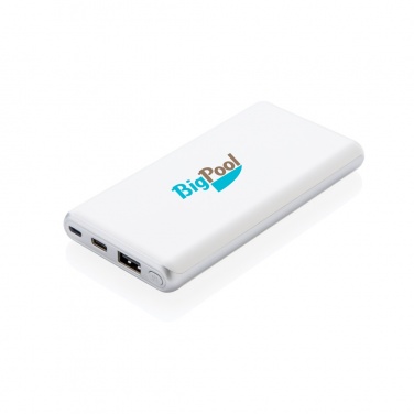 Logotrade Logogeschenke das Foto: Ultraschnelle 10.000 mAh Powerbank mit PD