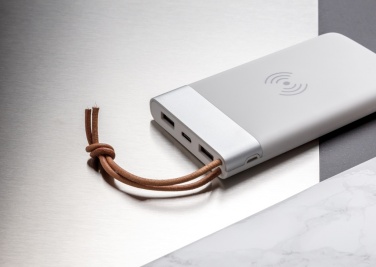 Logotrade Werbegeschenke das Foto: Aria 8.000 mAh 5W Wireless Charging Powerbank