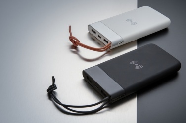 Logotrade Geschäftsgeschenke das Foto: Aria 8.000 mAh 5W Wireless Charging Powerbank