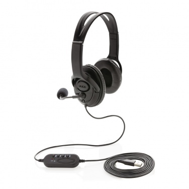 Logotrade werbemittel das Foto: Over-Ear Headset mit Kabel