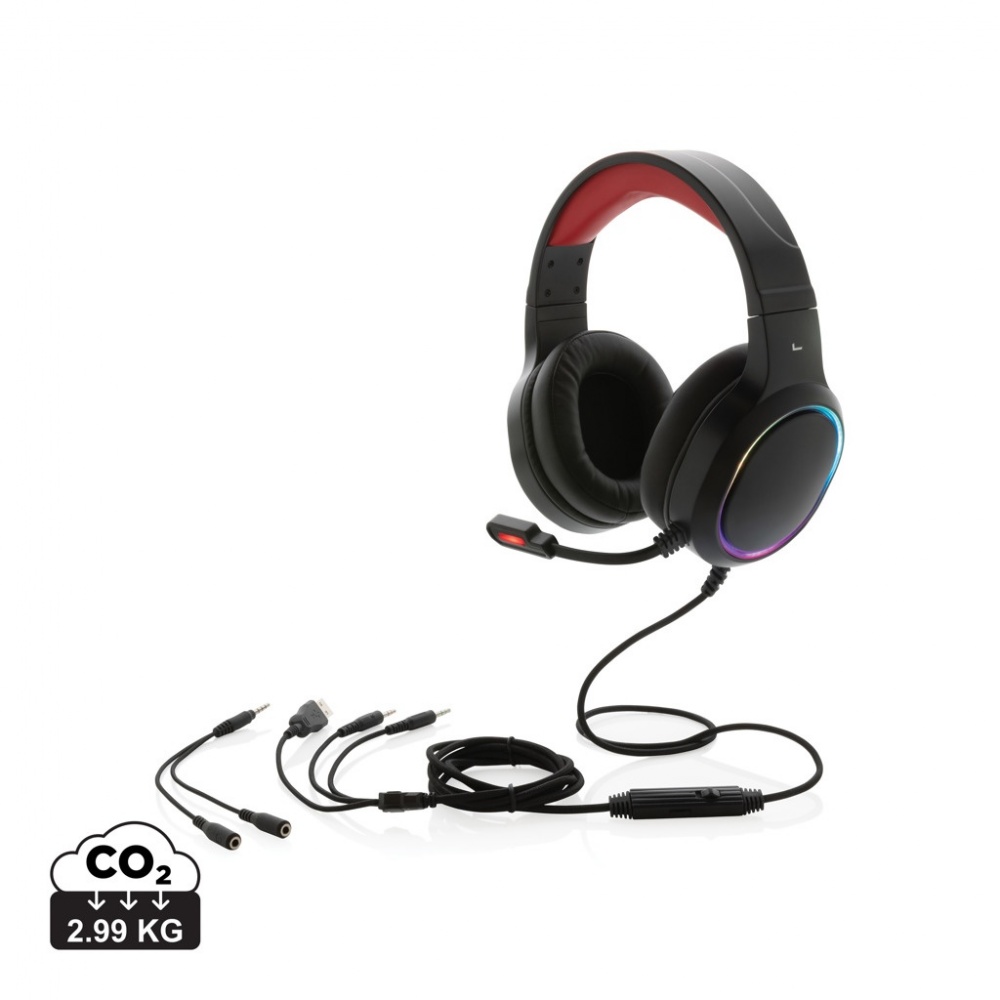 Logotrade werbemittel das Foto: RGB Gaming Headset