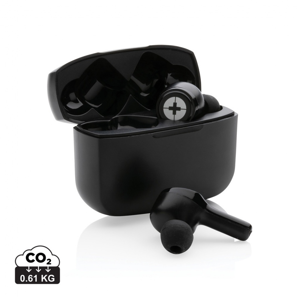 Logotrade Werbegeschenke das Foto: Swiss Peak TWS ANC Earbuds