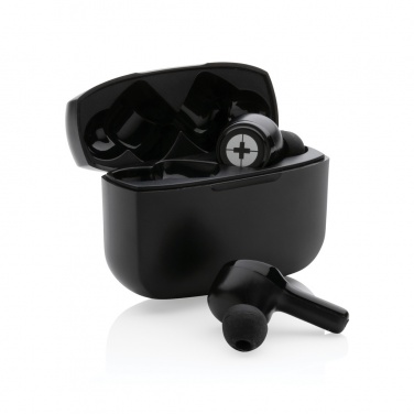 Logotrade Firmengeschenke das Foto: Swiss Peak TWS ANC Earbuds