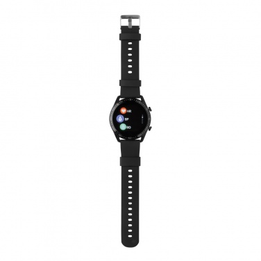 Logotrade Firmengeschenke das Foto: Runde Fit Watch aus RCS recyceltem TPU