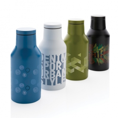 Logotrade Firmengeschenke das Foto: RCS recycelte Stainless Steel Kompakt-Flasche