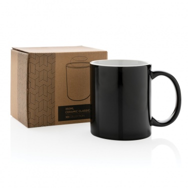 Logotrade Werbeartikel das Foto: Basic Keramiktasse, 350ml