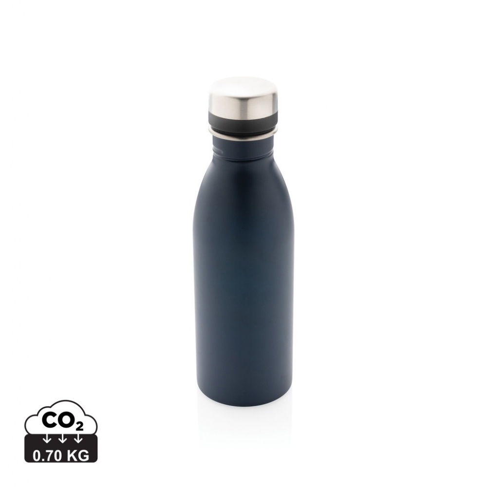 Logotrade Firmengeschenke das Foto: Deluxe Wasserflasche aus RCS recyceltem Stainless-Steel