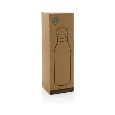 Logotrade Werbeartikel das Foto: Deluxe Wasserflasche aus RCS recyceltem Stainless-Steel