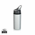 Aluminium Sportflasche, grau