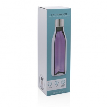 Logotrade Werbegeschenke das Foto: Vakuum Stainless Steel Flasche mit UV-C Sterilisator