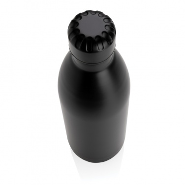 Logotrade Werbeartikel das Foto: Solid Color Vakuum Stainless-Steel Flasche 1L