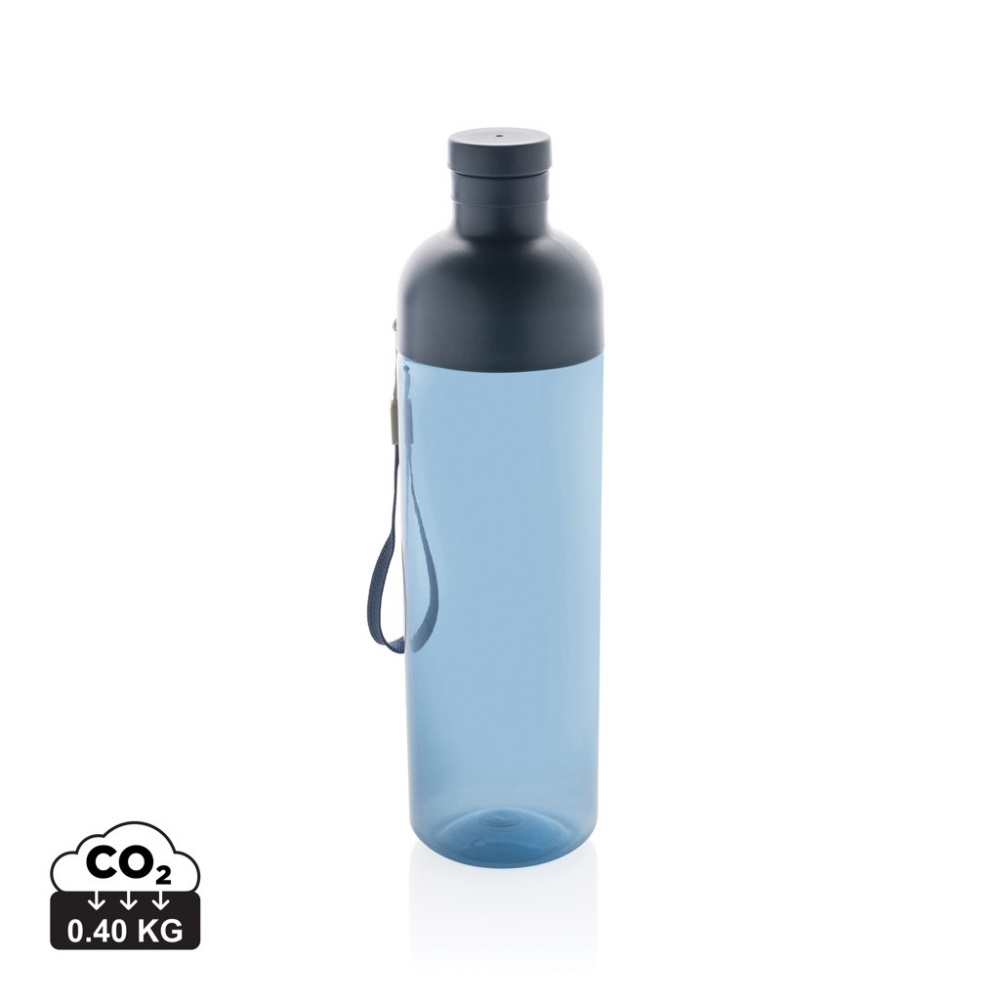 Logotrade Werbeartikel das Foto: Impact auslaufsichere Wasserflasche aus RCS recyc. PET 600ml