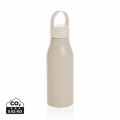 Pluto Flasche aus RCS-zertifiziert recyceltem Alu 680ml, Beige