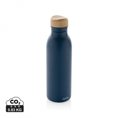 Logotrade Werbegeschenke das Foto: Avira Alcor 600ml Wasserflasche aus RCS rec. Stainless-Steel