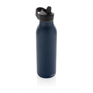 Logotrade Werbegeschenke das Foto: Avira Ara RCS Re-Steel Fliptop Wasserflasche 500ml