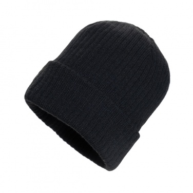 Logotrade Geschäftsgeschenke das Foto: Pryor AWARE™ Polylana® Beanie mit Bündchen