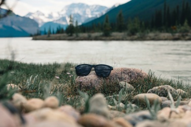 Logotrade Logogeschenke das Foto: Swiss Peak polarisierte Sonnenbrille aus RCS Kunststoff