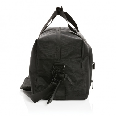 Logotrade Logogeschenke das Foto: Swiss Peak AWARE™ RPET Voyager Wochenendtasche