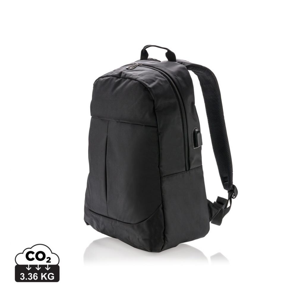 Logotrade Werbegeschenke das Foto: Power USB Laptop-Rucksack