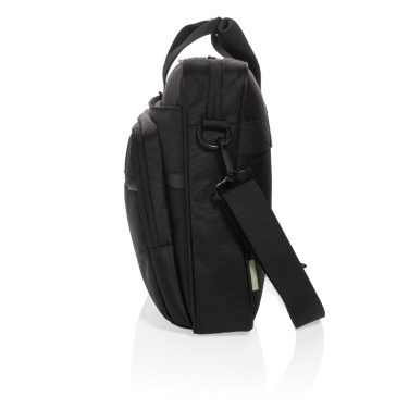 Logotrade Firmengeschenke das Foto: Swiss Peak RPET Voyager RFID 15.6" Laptoptasche