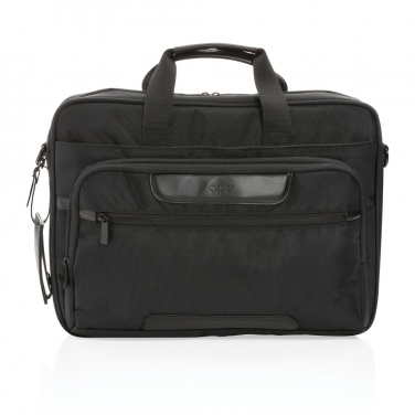 Logotrade werbemittel das Foto: Swiss Peak AWARE™ RPET Voyager 15.6" Laptop-Tasche