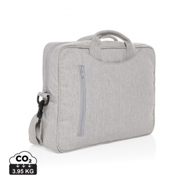 Logotrade Logogeschenke das Foto: Laluka AWARE™ 15.4" Laptop-Tasche aus recycelter Baumwolle