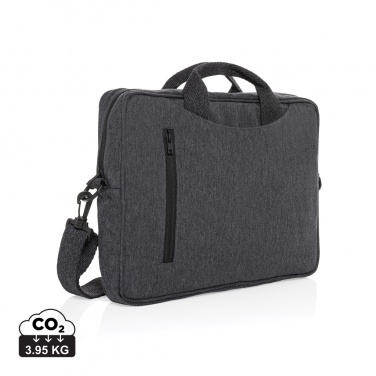 Logotrade Firmengeschenke das Foto: Laluka AWARE™ 15.4" Laptop-Tasche aus recycelter Baumwolle