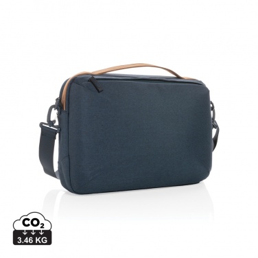 Logotrade Werbeartikel das Foto: Impact AWARE™ 300D Two-Tone Deluxe 15.6" Laptop-Tasche