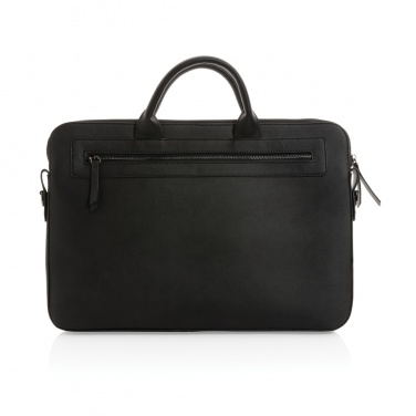 Logotrade Werbeartikel das Foto: Swiss Peak 14" Laptoptasche aus GRS recyceltem PU