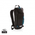 Explorer Ribstop kleiner Wanderrucksack 7L PVC frei, Schwarz