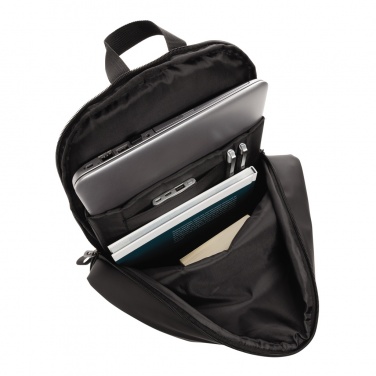 Logotrade Werbegeschenke das Foto: Schicker PU 15.6" Laptop-Rucksack