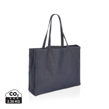 Logotrade Werbeartikel das Foto: Impact AWARE™ Shopper aus recyceltem Denim