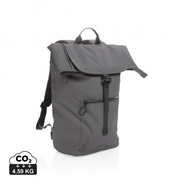 Logotrade Firmengeschenke das Foto: Impact AWARE™ RPET wasserabweisender 15.6" Laptop-Rucksack