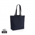 Impact Aware™ 240g/m² rcCanvas Shopper + Tasche, ungefärbt, Marine