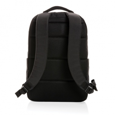 Logotrade Werbegeschenke das Foto: Swiss Peak Brooke AWARE™ 15,6" Laptop-Rucksack aus rPET