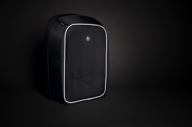 Logotrade Werbeartikel das Foto: Swiss Peak 15,6" Anti-Diebstahl Laptop-Rucksack