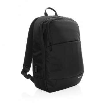 Logotrade Werbegeschenke das Foto: Swiss Peak AWARE™ moderner 15,6" Laptop-Rucksack