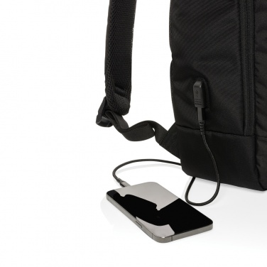 Logotrade Logogeschenke das Foto: Swiss Peak AWARE™ moderner 15,6" Laptop-Rucksack