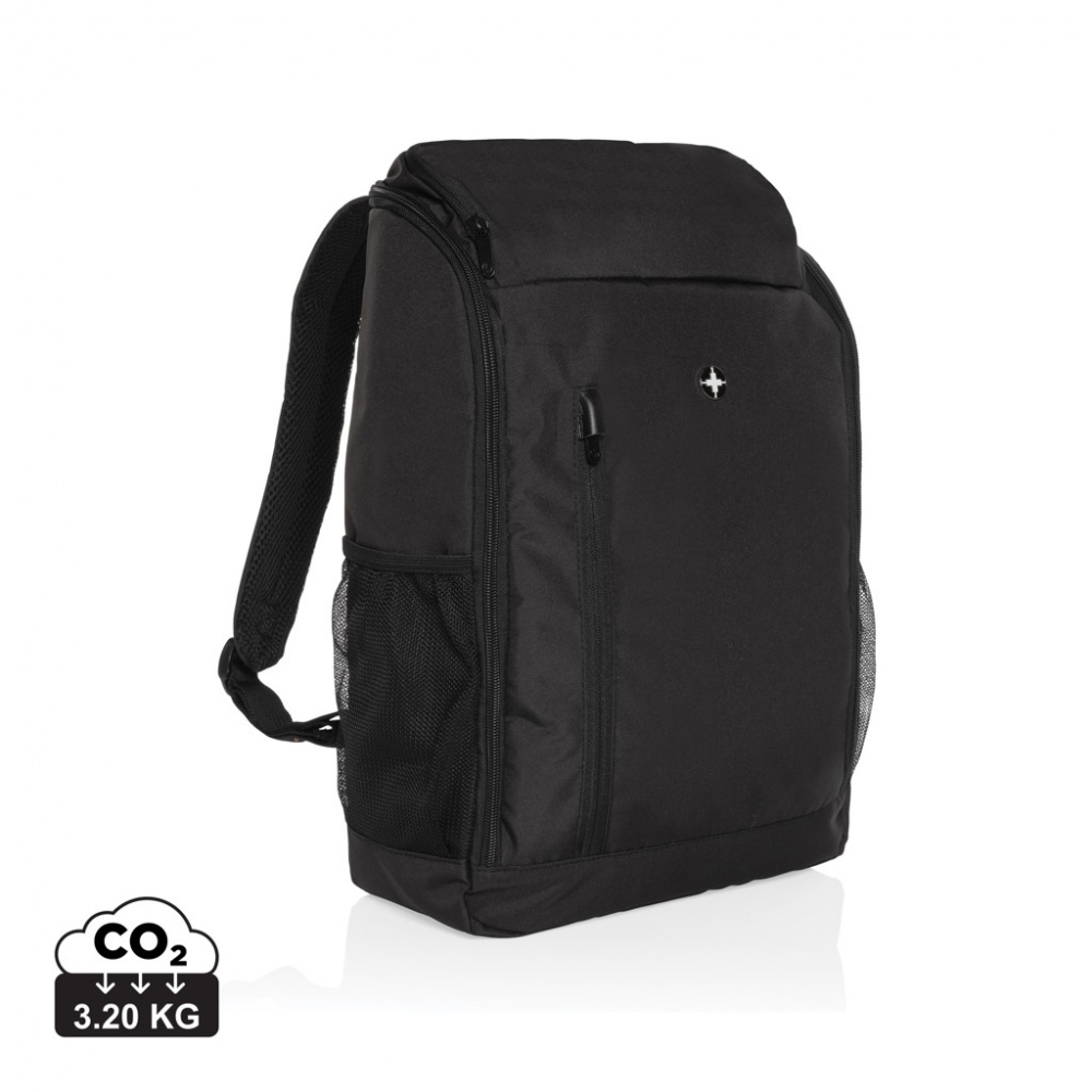 Logotrade Firmengeschenke das Foto: Swiss Peak AWARE™ Easy Access 15.6" Laptop-Rucksack