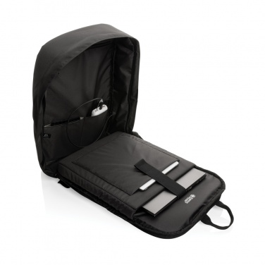 Logotrade Geschäftsgeschenke das Foto: Swiss Peak AWARE™ Anti-Theft-RFID 15.6"-Laptop-Rucksack