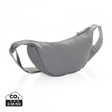 Logotrade Logogeschenke das Foto: Crescent AWARE™ RPET Half-Moon Sling Tasche